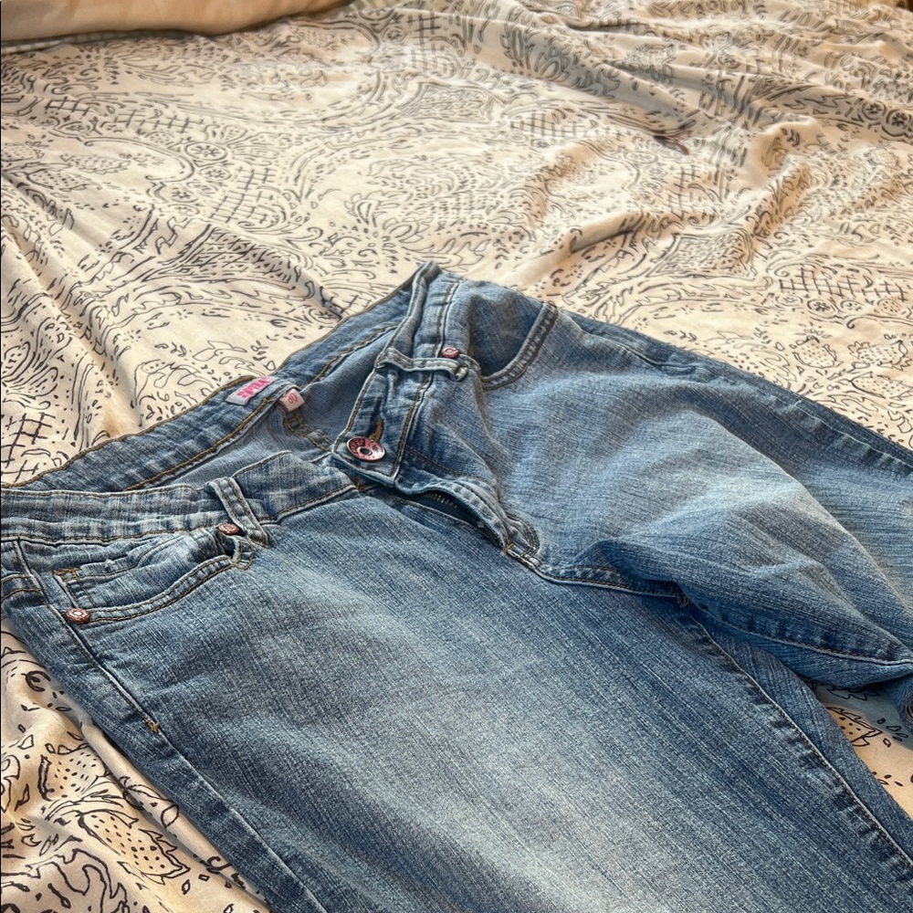 SpiceWomen's Light Blue Boot Cut Jeans